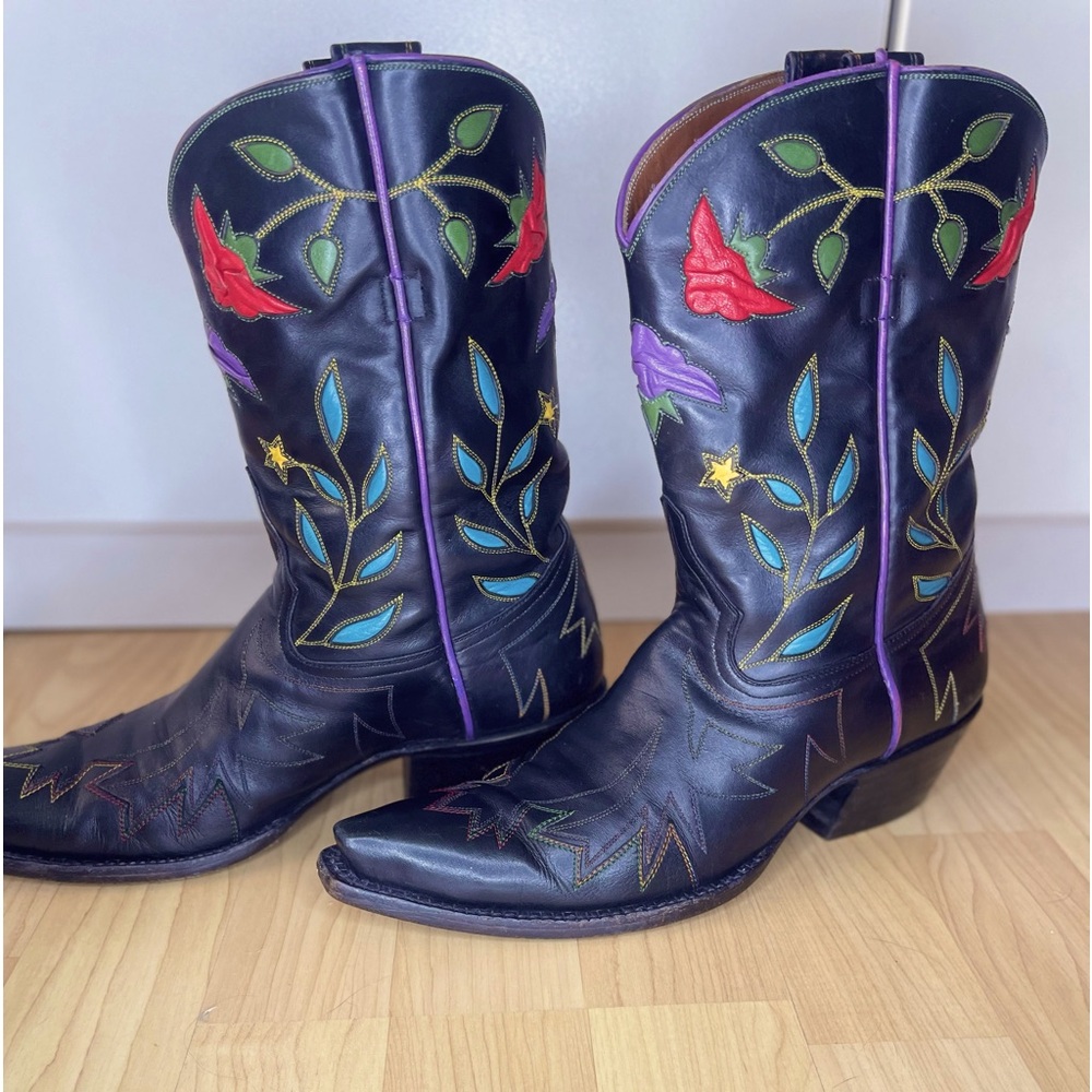 Rocketbuster Ladies Boots Custom made RosearitaNuevo size 7